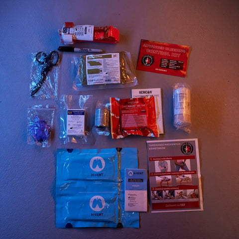 Advanced Bleeding Control Kit- zaawansowany zestaw do masywnych krwotoków