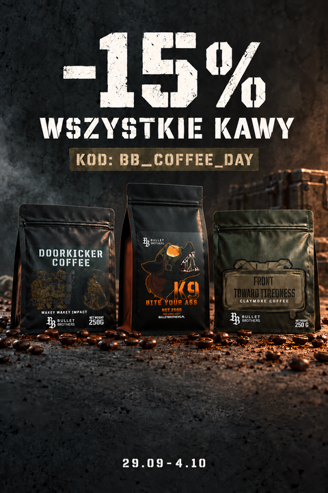 Dzień Kawy — 15% na wszystkie kawy, kod BB_COFFEE_DAY, 29.09–4.10