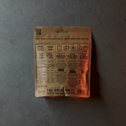 LYOFOOD - freeze-dried dish - ECO Oatmeal with apple, cranberries and cinnamon 270g