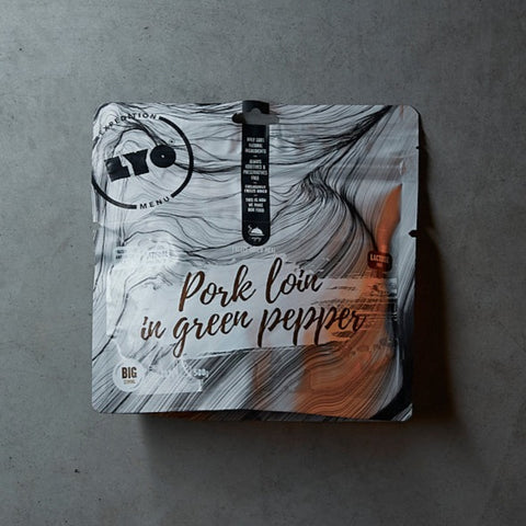 LYOFOOD - freeze-dried dish - Pork loin in green pepper sauce with potatoes 500g