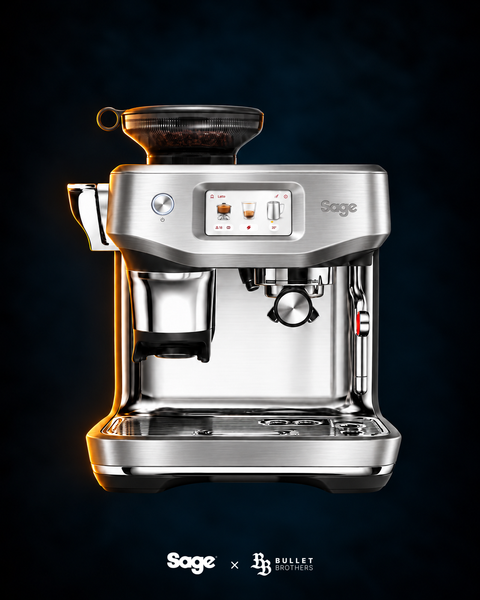 Sage Barista Touch Impress SES882BSS Stal Szczotkowana – widok z przodu