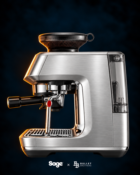 Sage Barista Touch Impress SES882BSS Stal Szczotkowana – widok z boku