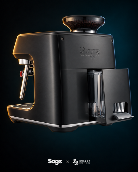 Sage the Oracle Jet SES985BTR czarny mat – widok z tyłu – Sage × Bullet Brothers