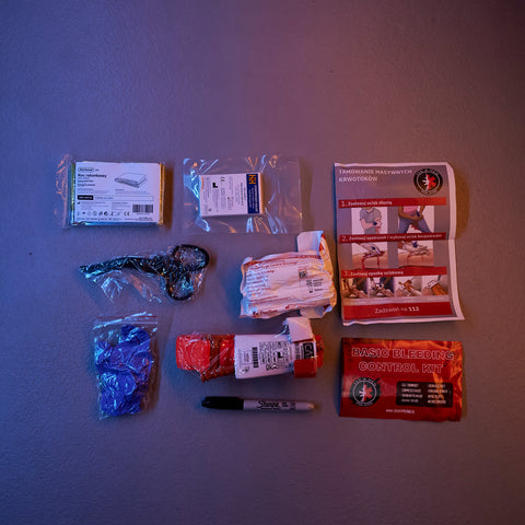 Basic Bleeding Control Kit - zestaw do masywnych krwotoków