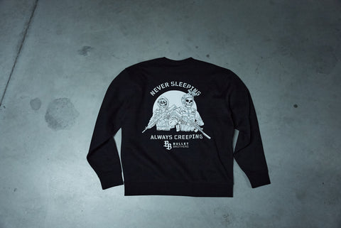 Bullet Brothers - Bluza bez kaptura - Never Sleeping Always Creeping