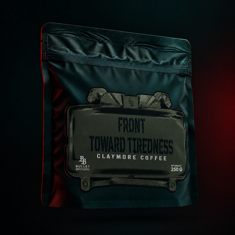 CLAYMORE – kawa Robusta 50/50 India Cherry i Brazylia Conilon 250 g | Bullet Brothers