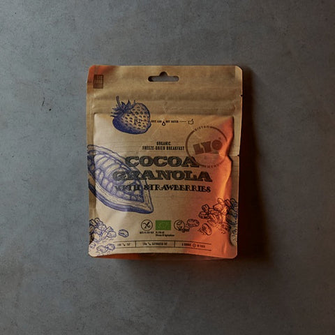 LYOFOOD - danie liofilizowane - EKO Granola kakaowa z truskawkami 270g