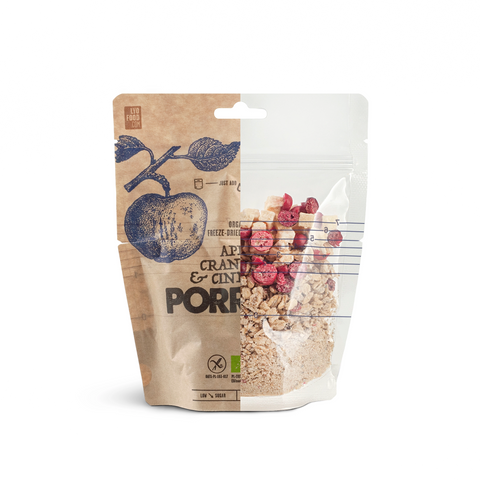 LYOFOOD - freeze-dried dish - ECO Oatmeal with apple, cranberries and cinnamon 270g