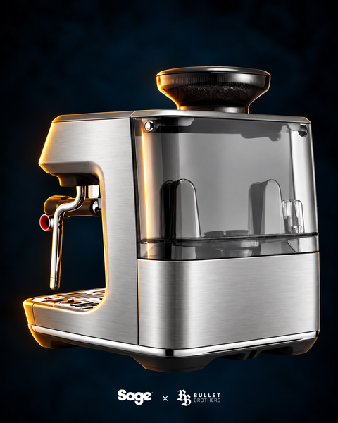 Sage Barista Touch Impress SES882BSS Stal Szczotkowana – widok z tyłu
