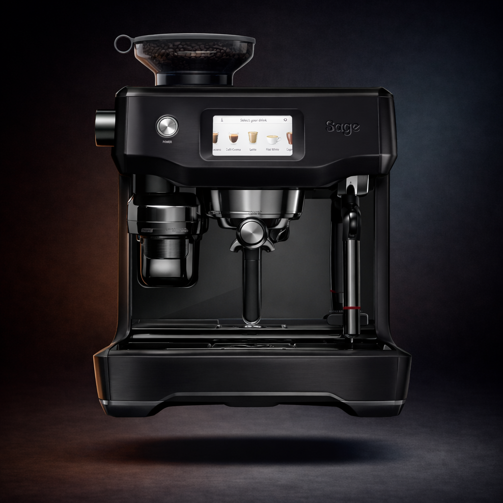 Sage The Oracle Touch Black Noir - Espresso Machine - SES990BST ...